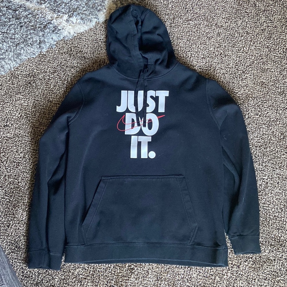 Nike Black Just Do It Hoodie